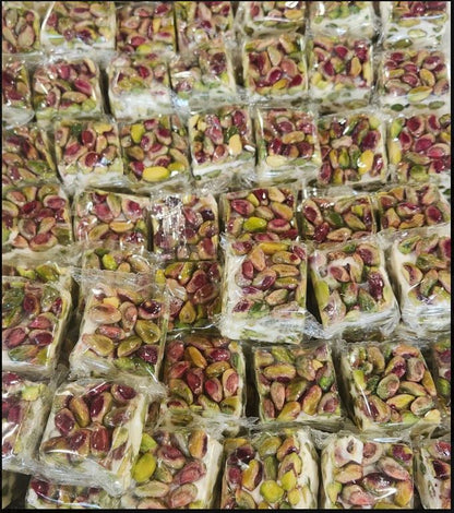 1040451-Pure Bhar 26-111 Delight Nougat Pistachio mojaha square 8.8 LB