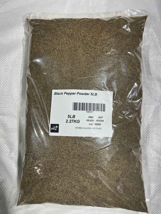 1080001-Black Pepper Powder 5LB