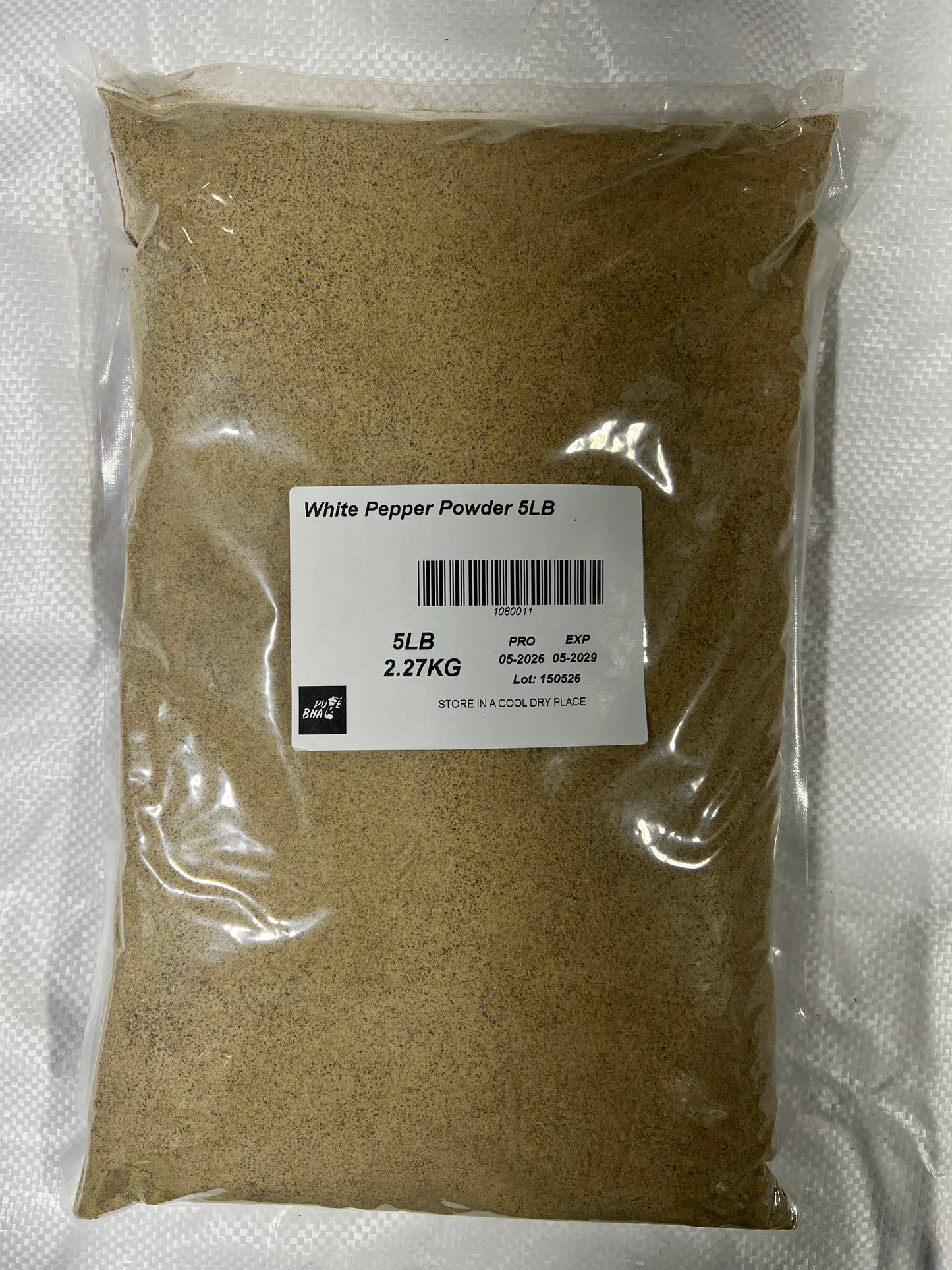 1080011-White Pepper Powder 5LB
