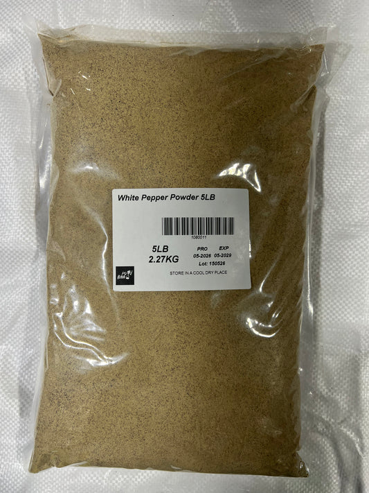 1080011-White Pepper Powder 5LB