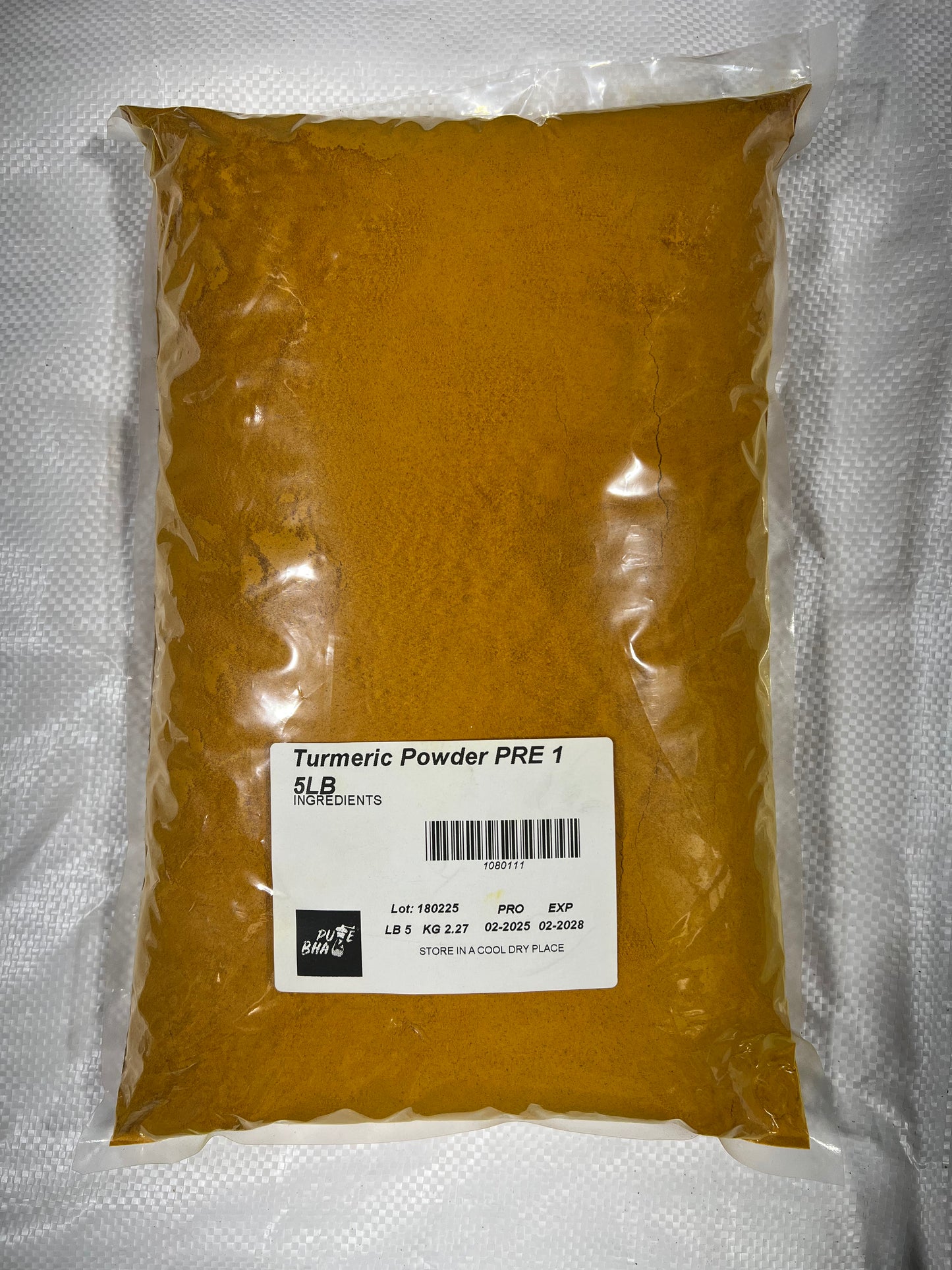 1080111-Turmeric Powder PRE 5LB