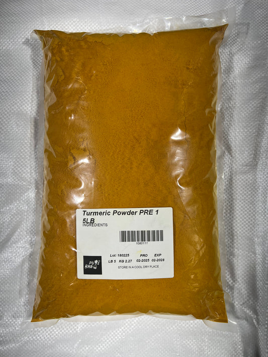 1080111-Turmeric Powder PRE 5LB